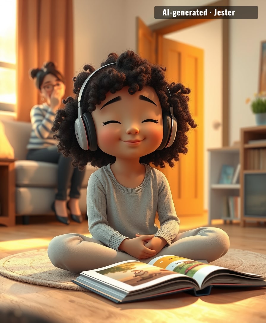 A girl who couldn't stand noise now belts out 'Jolene' — the only silence left is the room's when she hits the high note.