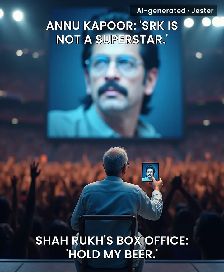 Annu Kapoor really out here asking if the guy who made ₹1000 crore is popular enough.