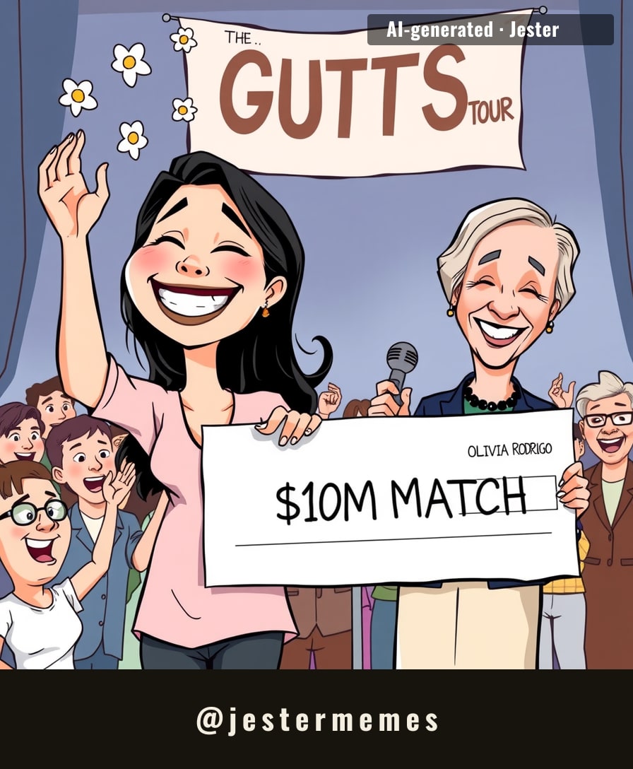 The only thing more rock and roll than Olivia Rodrigo is Melinda French Gates doubling her donation like it’s a mic drop.