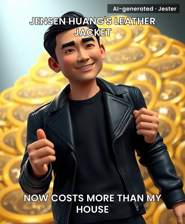 We're paying $1M for a jacket so AI can finally learn to code.