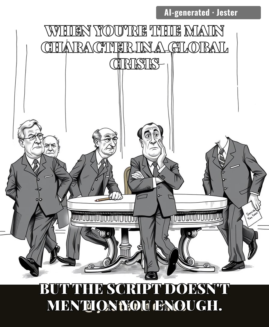 US diplomats leaving a UN meeting is the geopolitical version of 'I'm leaving this group chat to show you how much I care.'