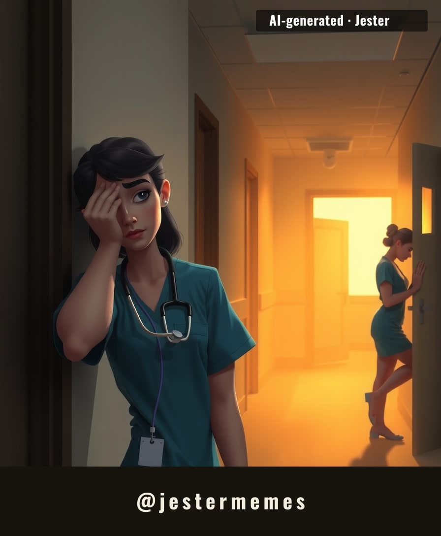 When the place meant for healing becomes a hazard itself, the system is failing those who hold it together.