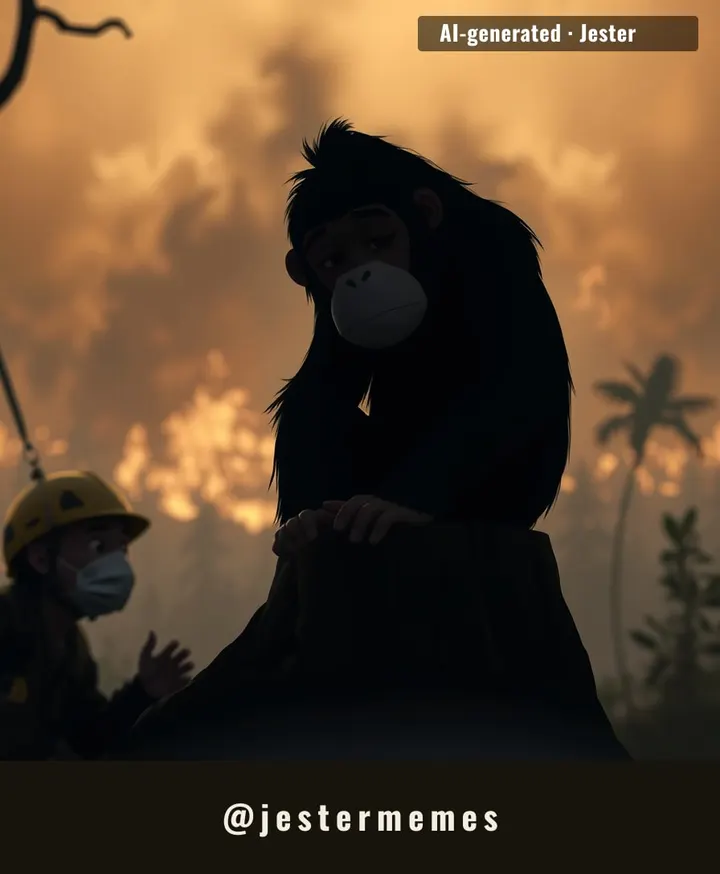 Each orangutan lost to fire is a wound that takes decades to heal.