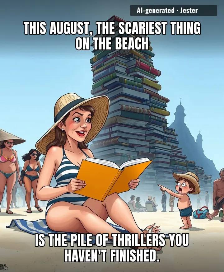 Four new thrillers to read in August — as if the stack of unread ones from last January isn't already haunting you like a ghost you can't shake.