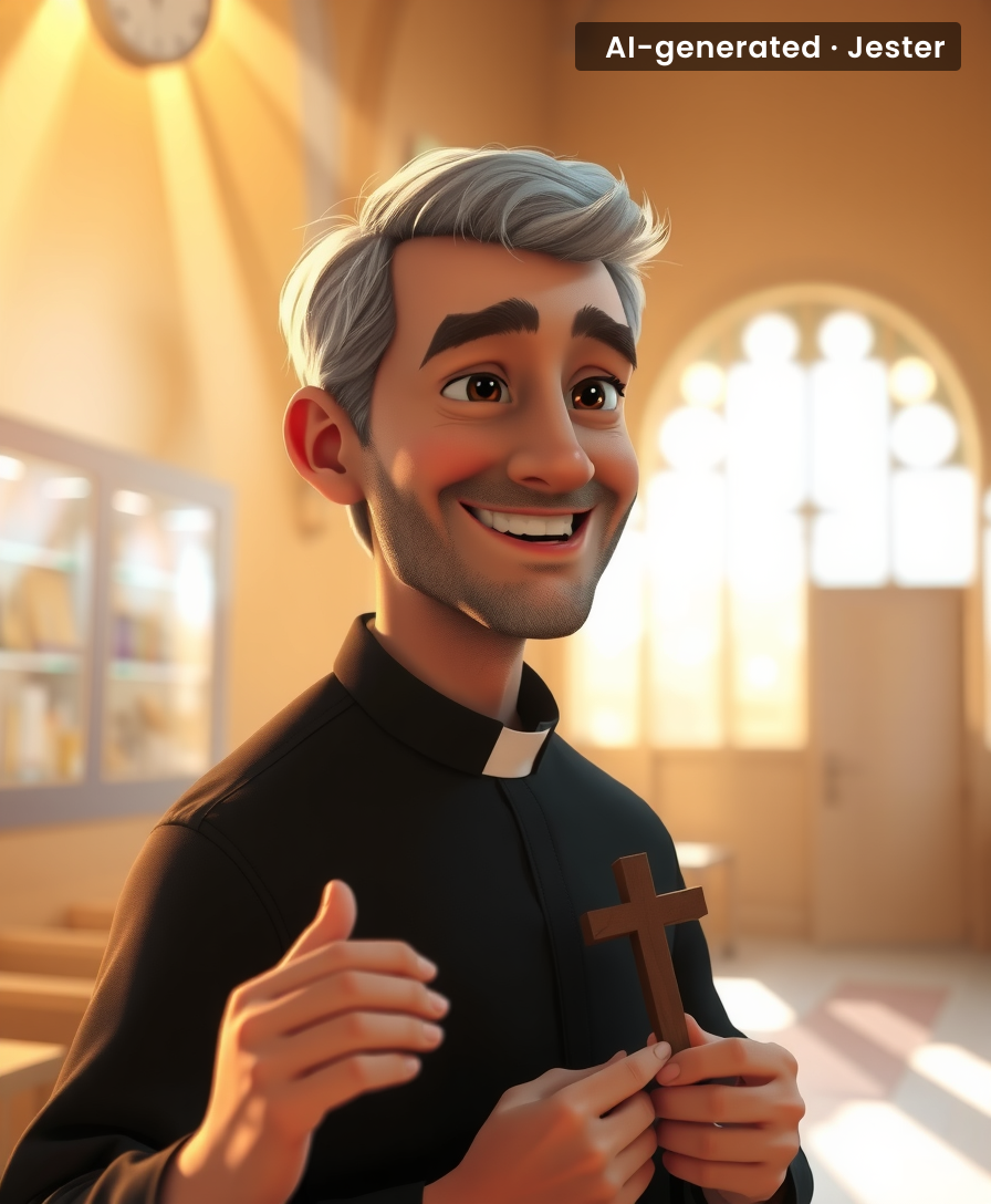 From eyes, lips, face to prayers, blessings, and grace—talk about a divine career change.