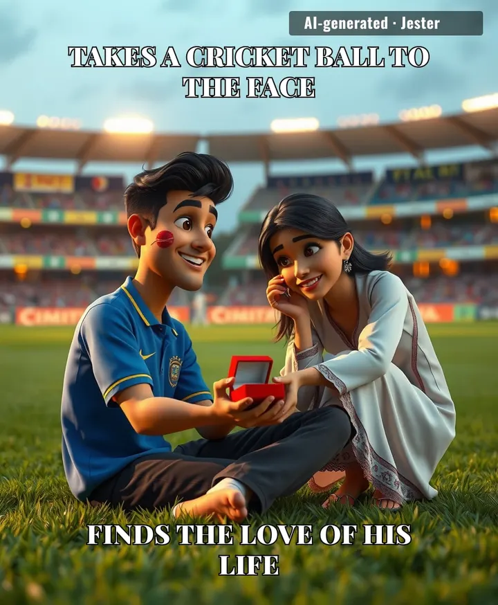 A black eye is now the new matchmaking app.