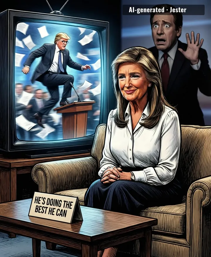 even the participation trophy is asking for a recount.