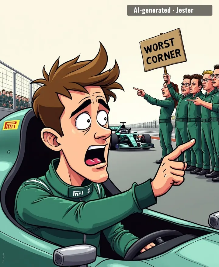 The real horror at Spa isn't Eau Rouge—it's watching an entire team pretend to be scared because the boss's son said so.
