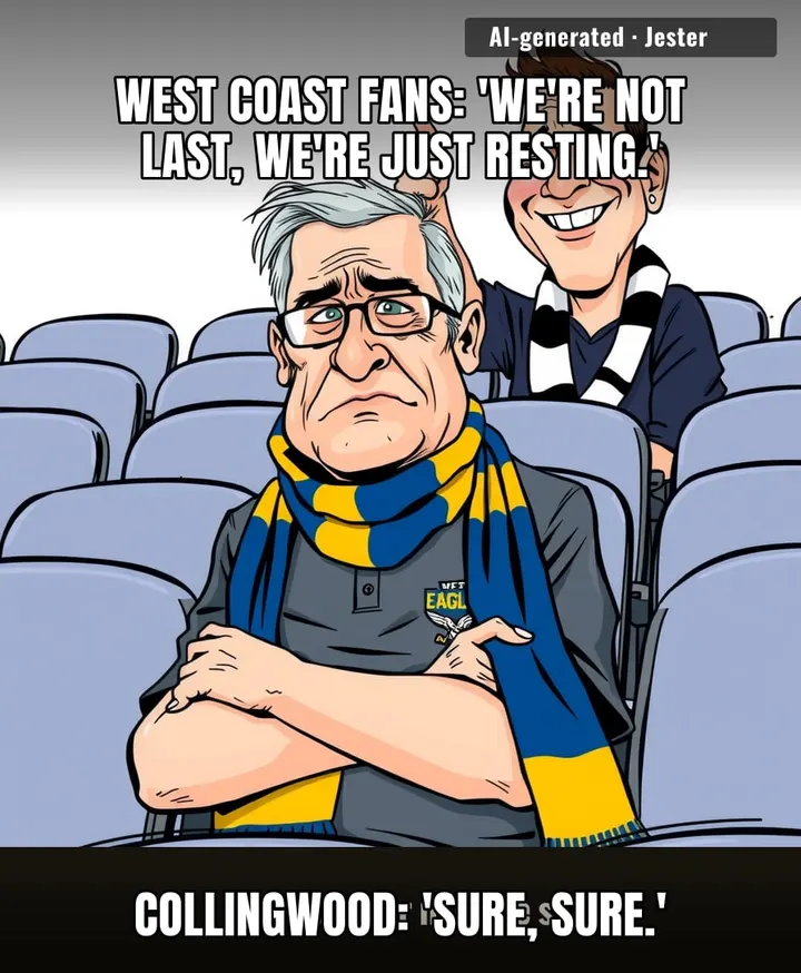 Every West Coast supporter right now is just a person who lost a bet with themselves about their own team.