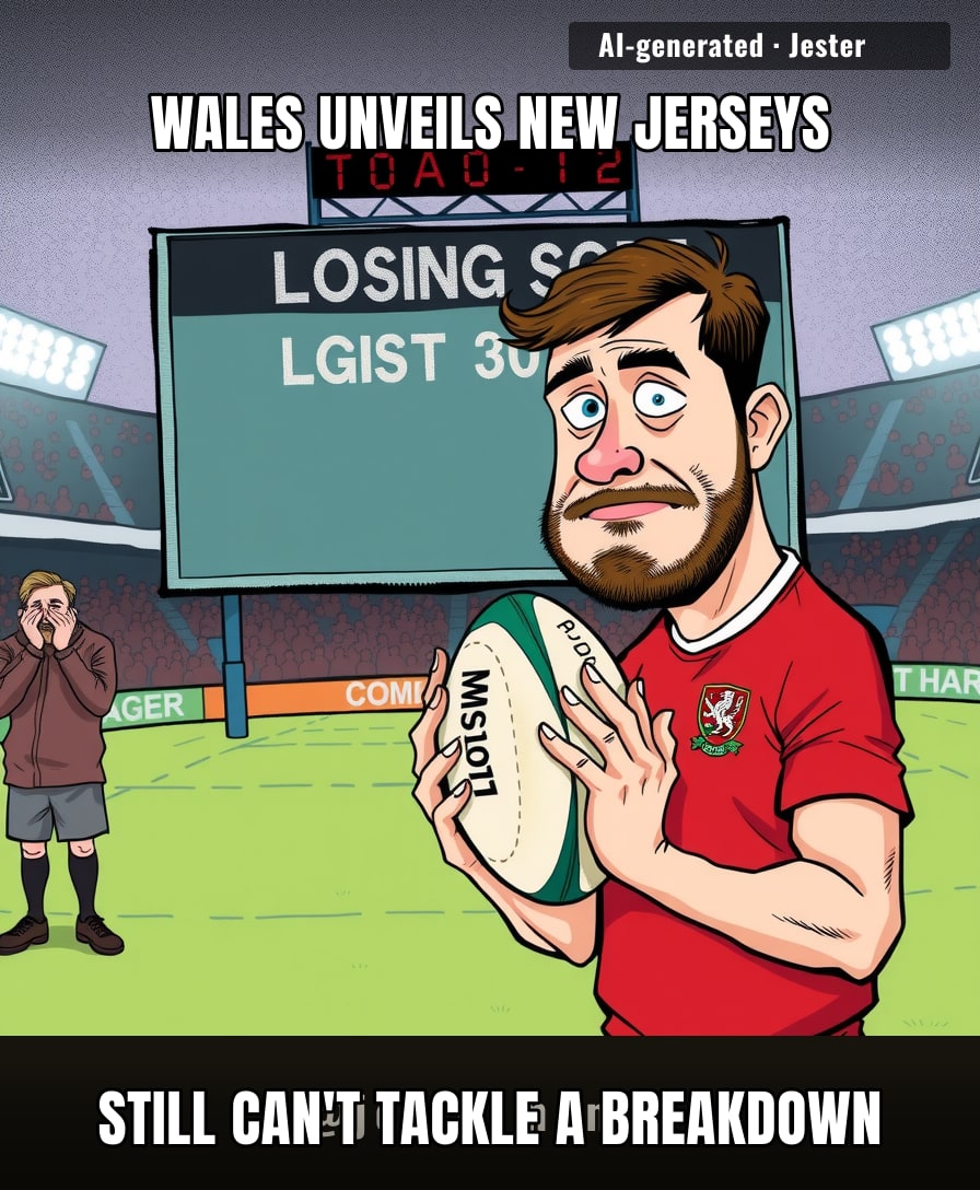 Wales' new kit is the only thing changing this season — the scoreboard will stay retro.