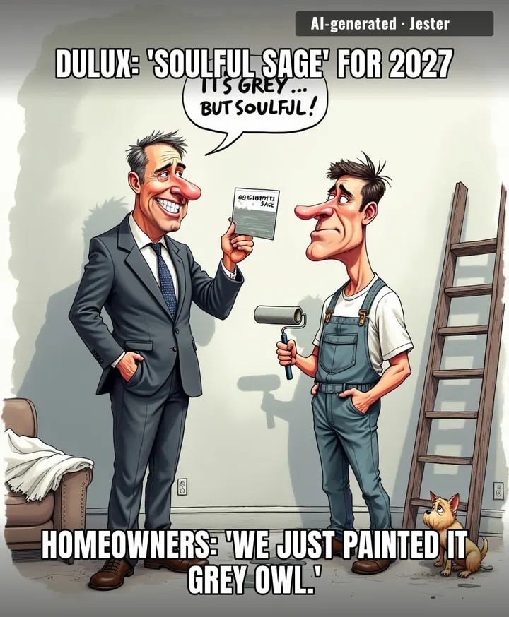 The only thing more soulful than sage is the soul I lose repainting every time they rename beige.