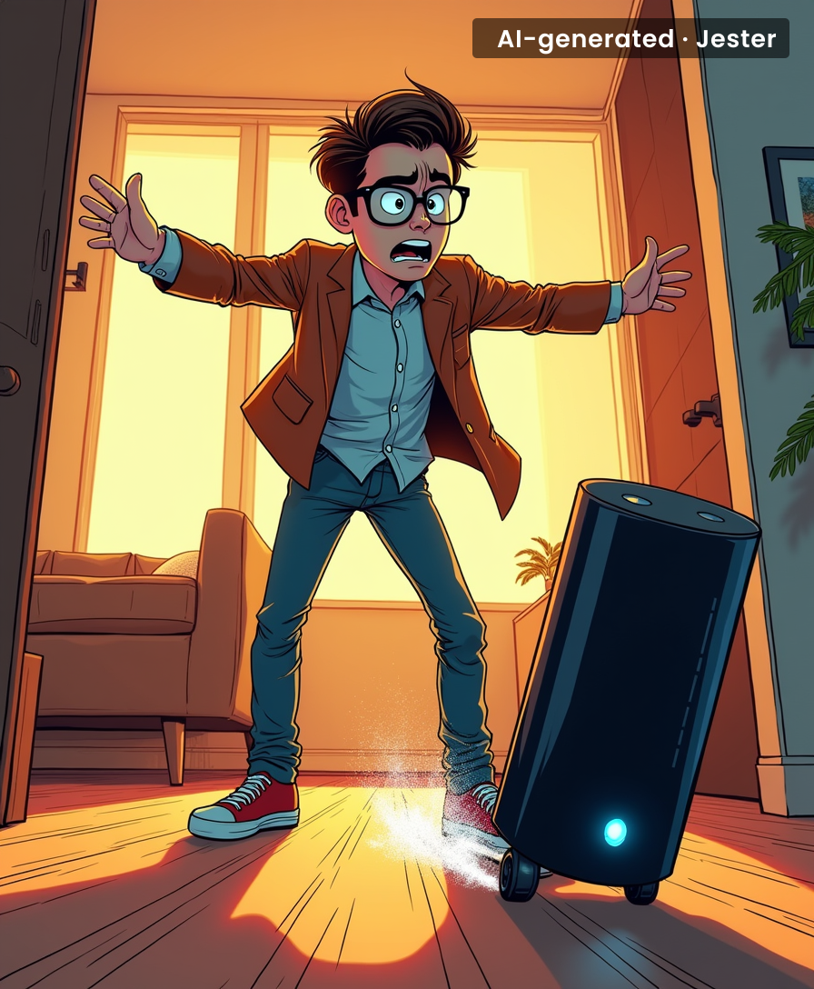 Finally, a smart speaker that can literally walk out on your questions.