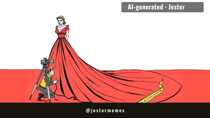 the dress has its own postcode and a council tax bill