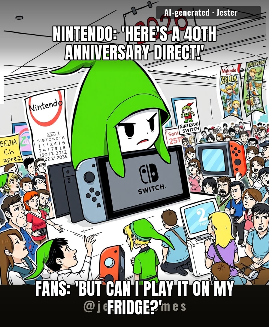 Nintendo announces a Zelda Direct and fans still find a way to complain about Wind Waker — some people don't want remasters, they want a Switch 2.