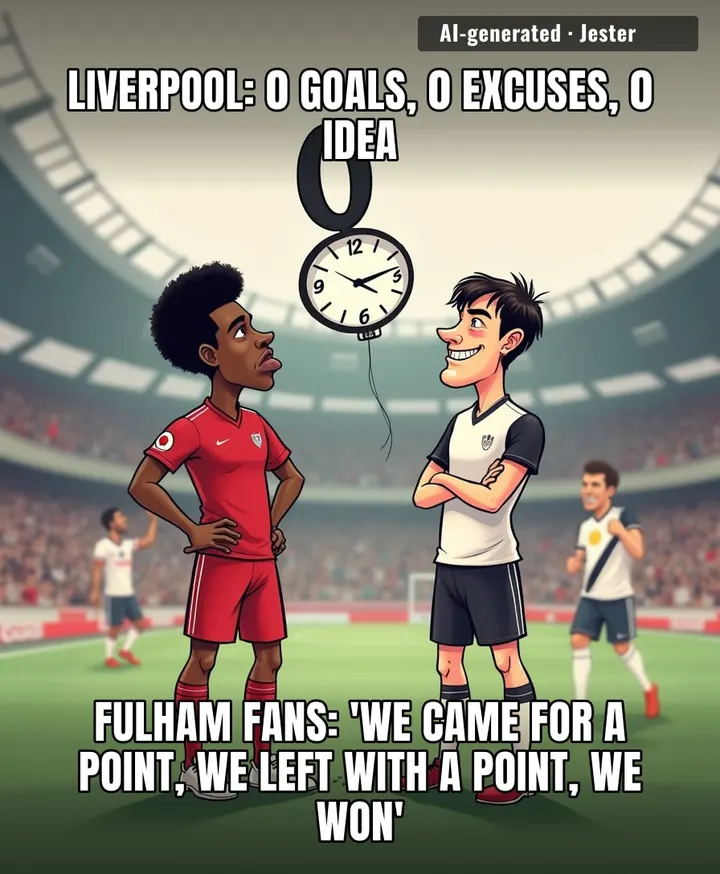 Fulham parked the bus so hard the driver took a nap and the passengers got a point.