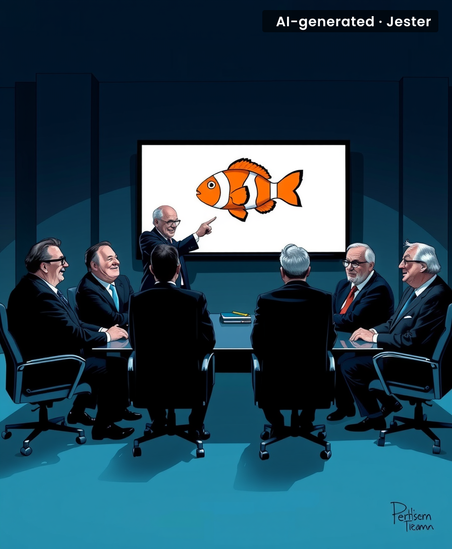 Finding Nemo Pantless: Because nothing says 'prestige TV' like a fish that forgot to put on pants.