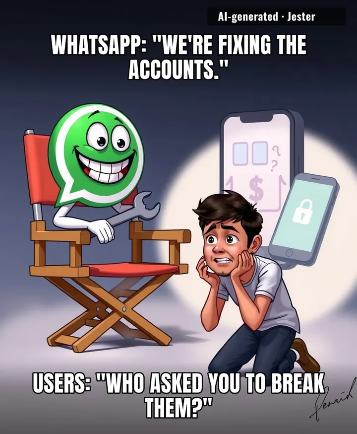 WhatsApp's idea of a fix is a landlord raising rent to repair the leak he caused, then blaming the tenants for using water.