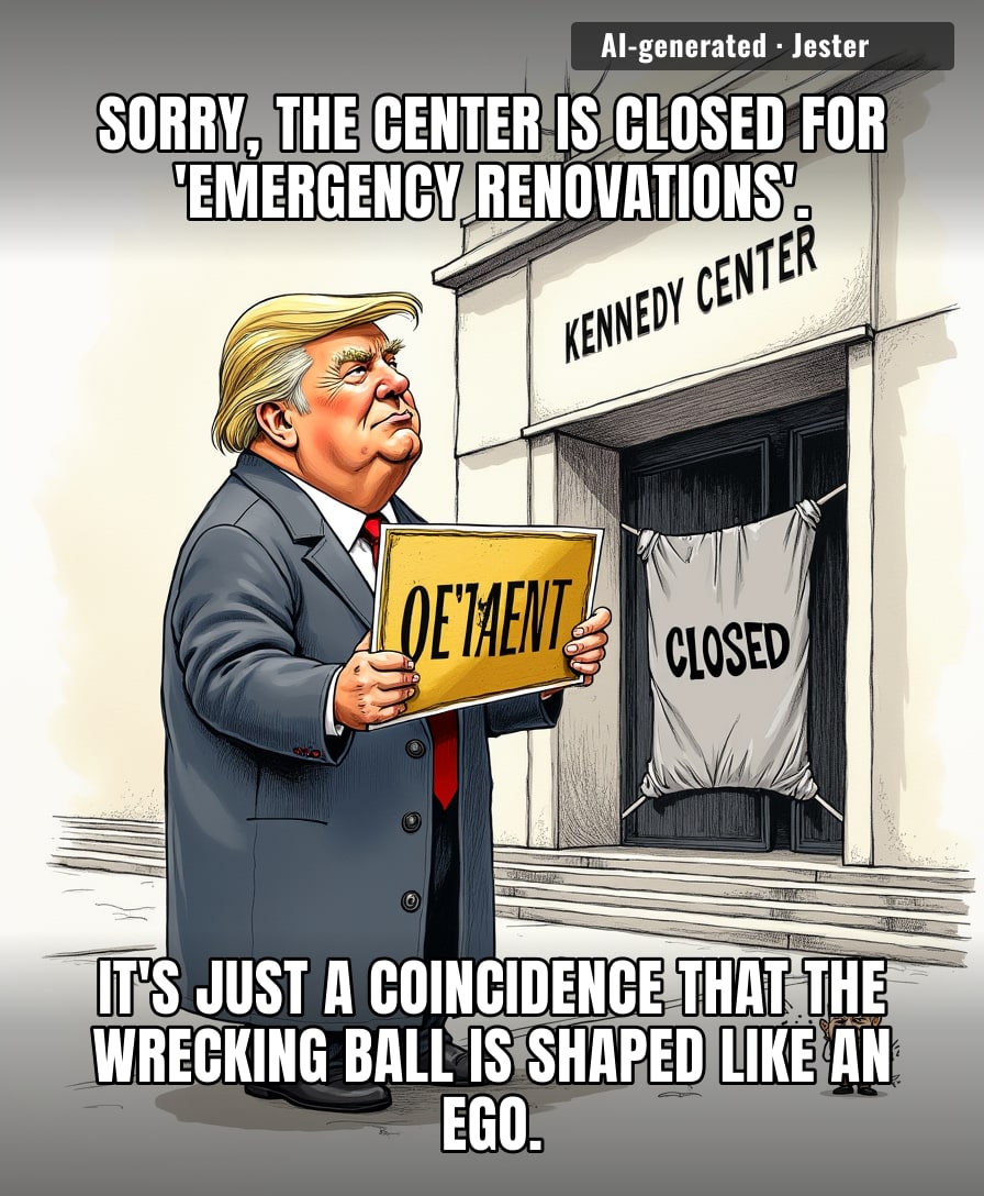 Handing someone a national monument is risky, but giving them a blank name tag and a crayon is just asking for a tantrum.