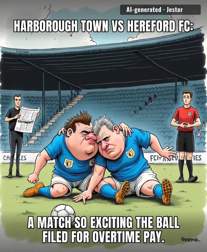 Hereford FC's season preview is basically a police lineup — nobody's sure who's playing but everyone's disappointed.