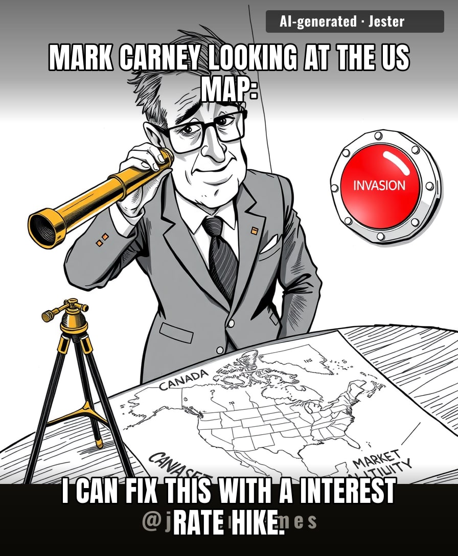 Imagine being so deeply embedded in the Canadian establishment that your first instinct to a geopolitical threat is to ask for the manager of the Pentagon.