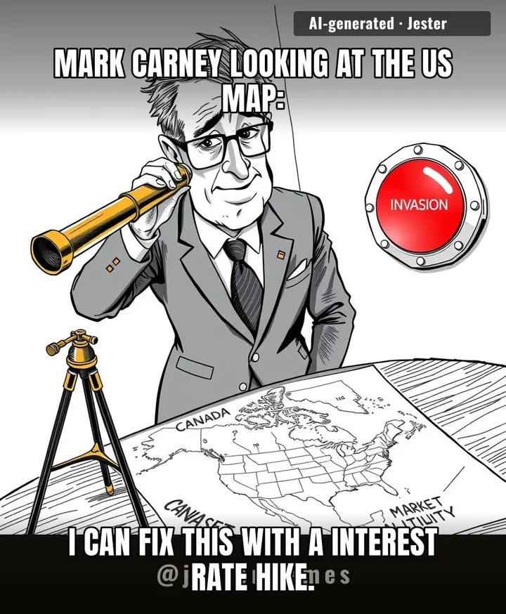 Imagine being so deeply embedded in the Canadian establishment that your first instinct to a geopolitical threat is to ask for the manager of the Pentagon.