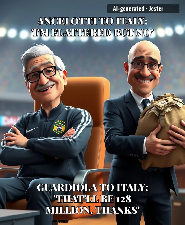 Italy's manager search went from a polite no to a financial hostage situation in 24 hours.