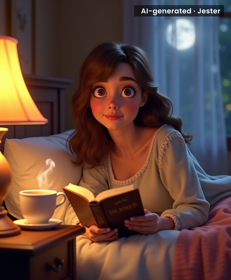 Her 1940s bedtime routine is so effective, it should come with a time machine.