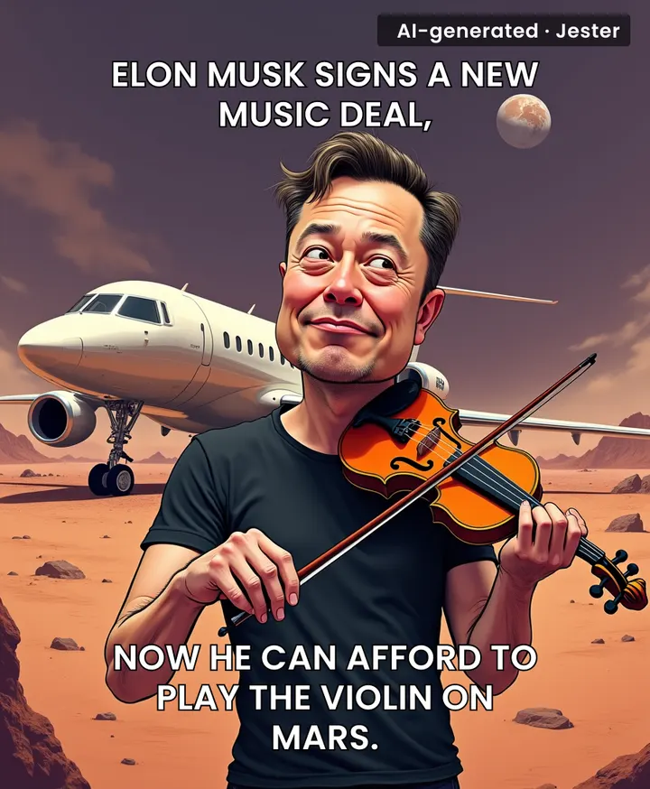We just gave Elon another blank check so he can tweet from Mars, fantastic.