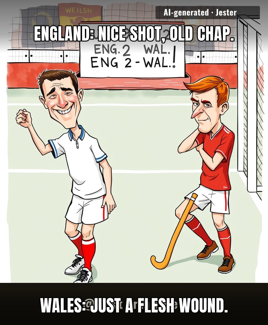 England brought a map, Wales brought a white flag — and it's only the group stage.