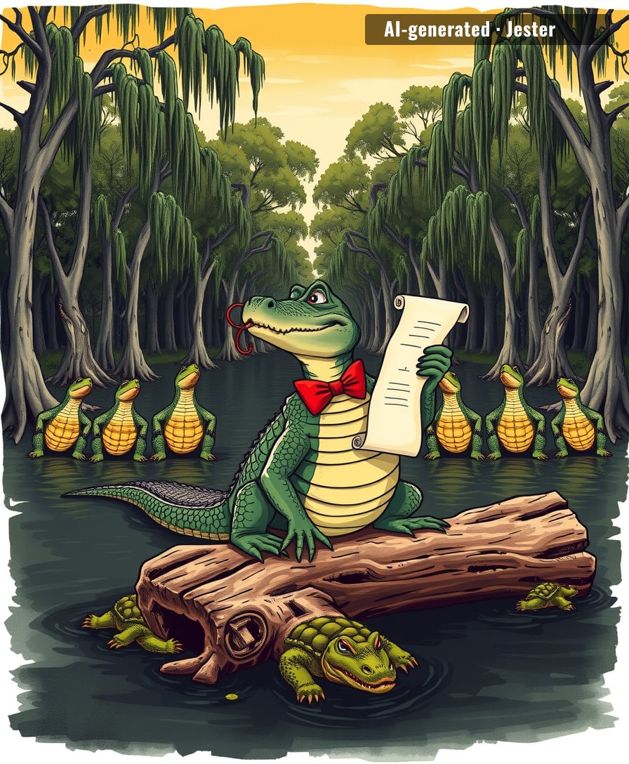 Okefenokee Swamp: same clout as the Great Wall, way more alligators.