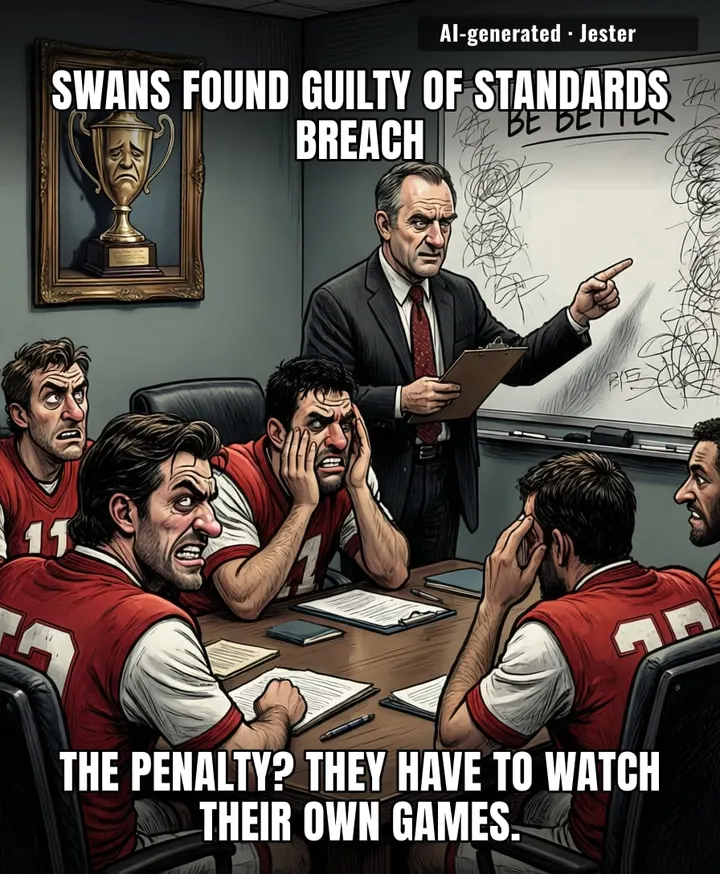 The Swans' punishment is probably just being forced to play like themselves again.