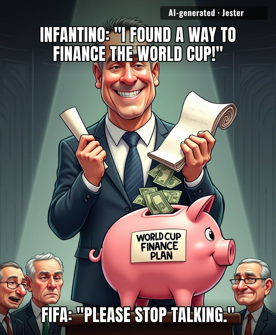 The only thing more bloated than FIFA's budget is the list of people who think they can save it.