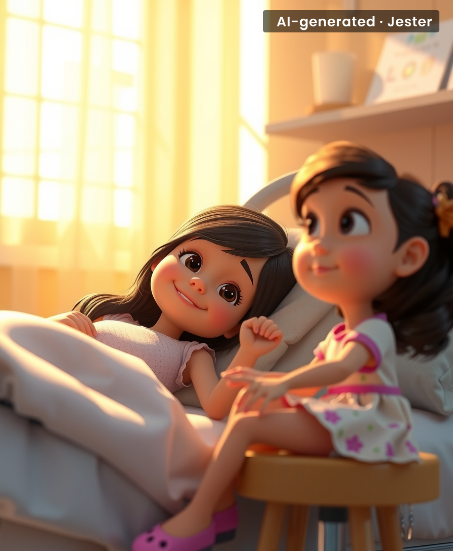 When your little sister is literally your match made in heaven – and your bone marrow.