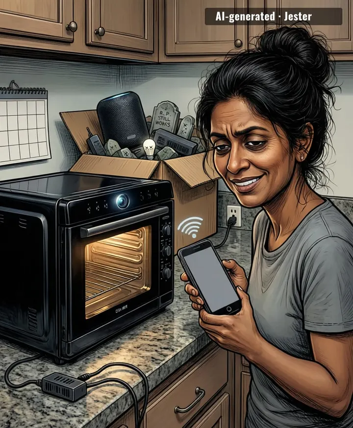 You didn't buy an oven. You bought a subscription to your own kitchen.