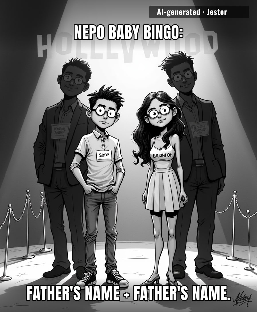 The only thing stronger than their acting genes is their parents' IMDB pages.