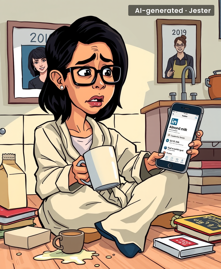 Somewhere, a 2019 barista who memorized her usual order just got a frantic LinkedIn connection request.