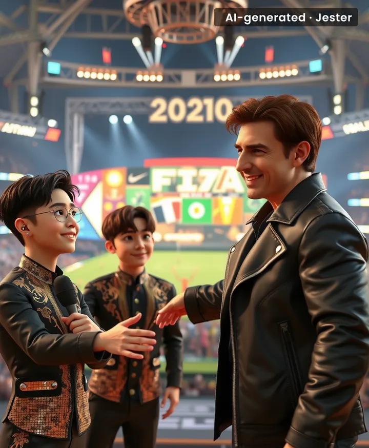 BTS meeting Tom Cruise confirms we're living in a fanfiction written by a FIFA intern.