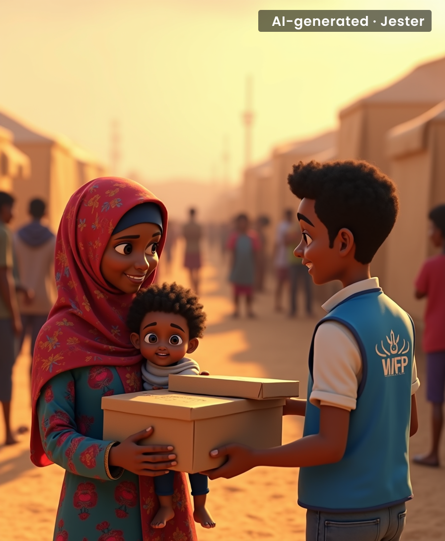It's almost enough to make you believe the world's biggest superpower runs on kindness and calories.