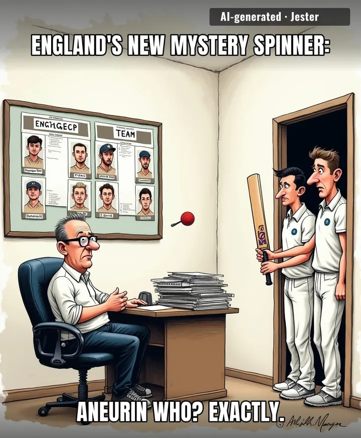 England's selection strategy: throw darts at a phone book, call whoever it hits.