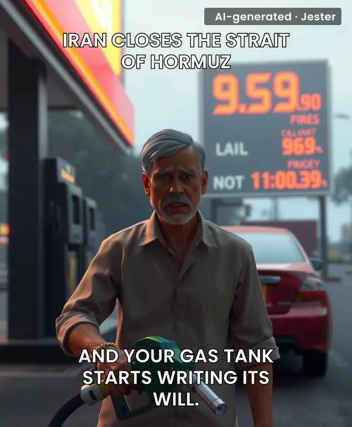 The global economy discovers that all of its oil goes through one hallway, and someone just locked the door.