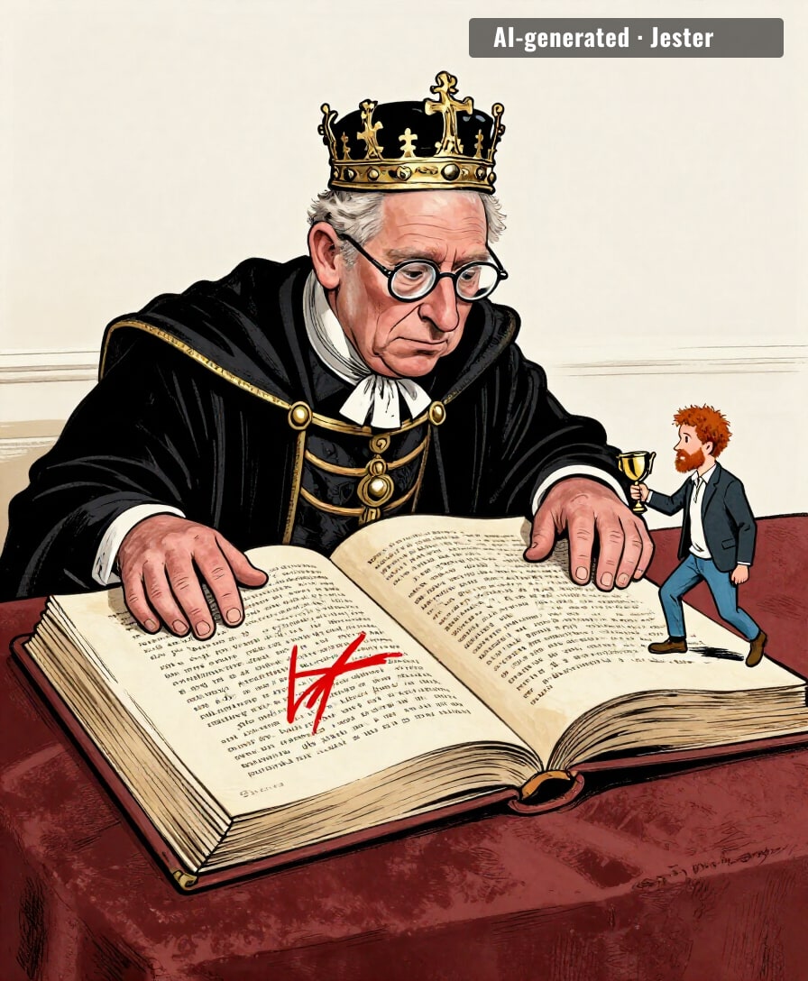 Royal protocol has been updated: no ginger-on-ginger contact.