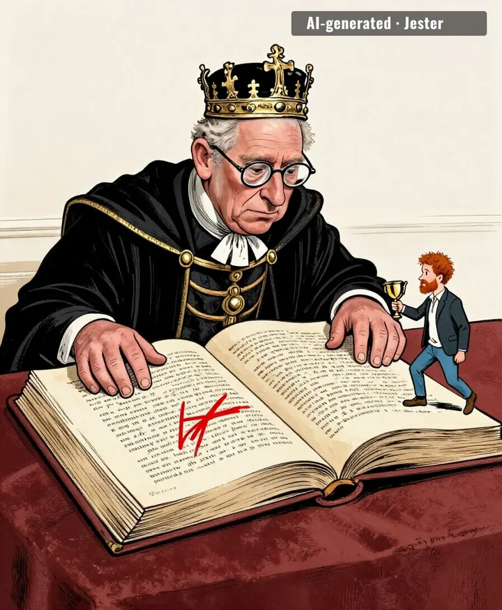 Royal protocol has been updated: no ginger-on-ginger contact.