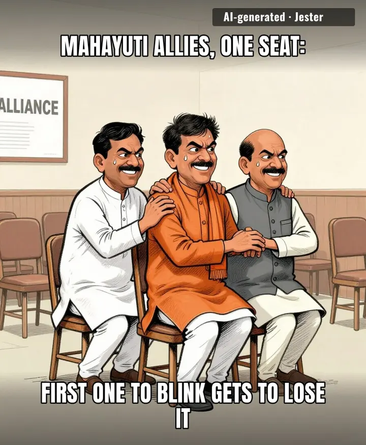 coalition dharma: everyone's adamant, nobody's nominated.