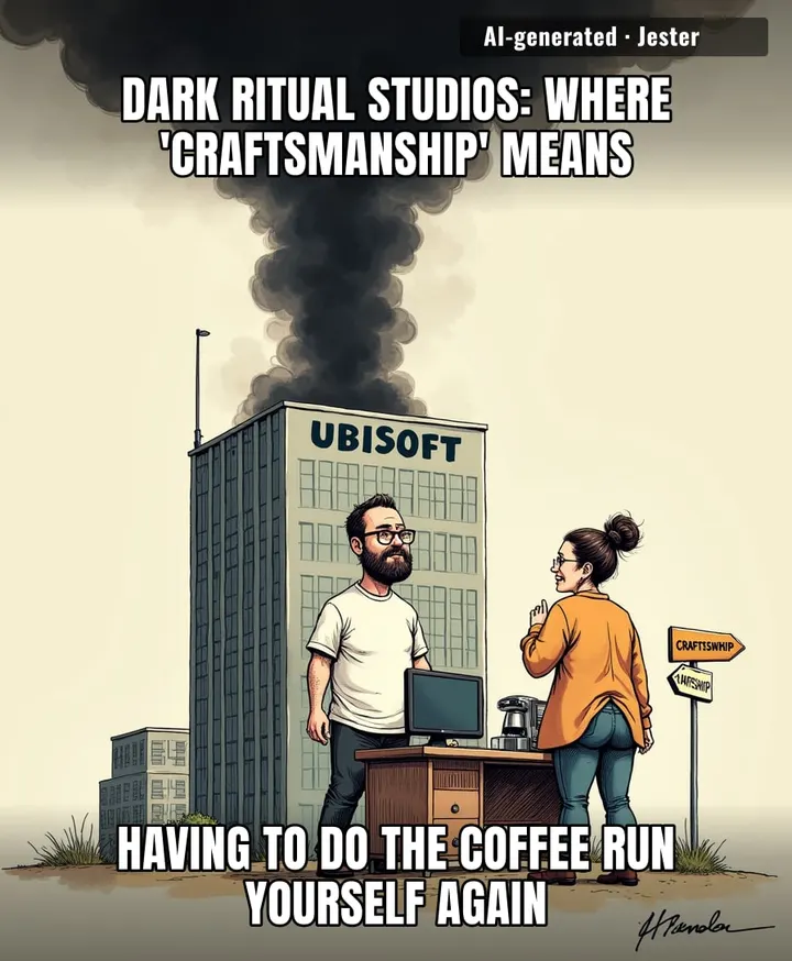 Leaving Ubisoft to focus on 'craftsmanship over scale' is just quitting your job to rediscover that your new boss is also a micromanager.