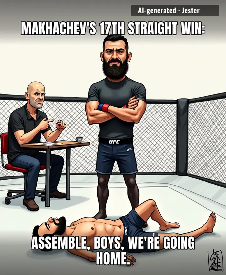 Dana White wants a killer instinct, but the only thing dying here is the idea that anyone beats Islam.