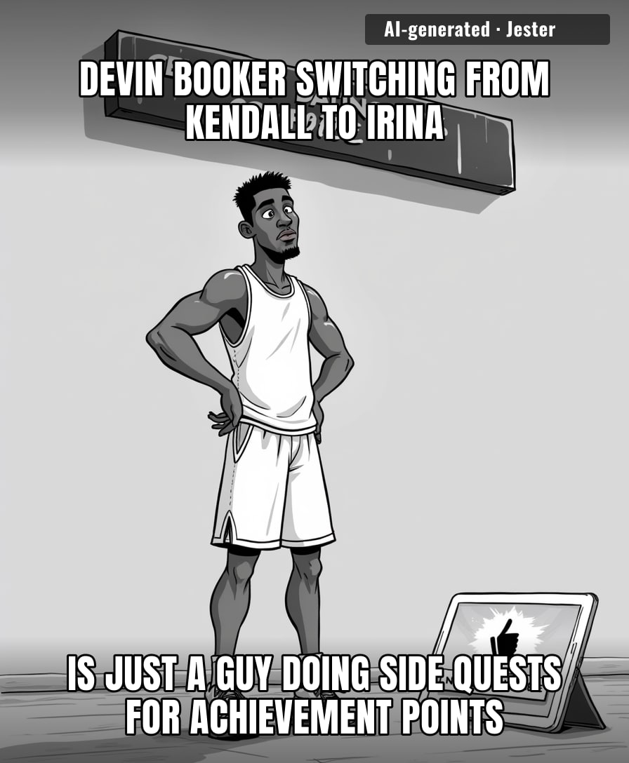 At this rate, Devin Booker is going to start a loyalty program where the tenth celebrity date gets him a free coffee.