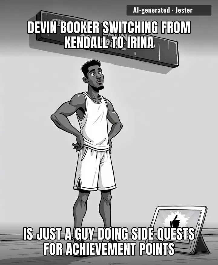 At this rate, Devin Booker is going to start a loyalty program where the tenth celebrity date gets him a free coffee.