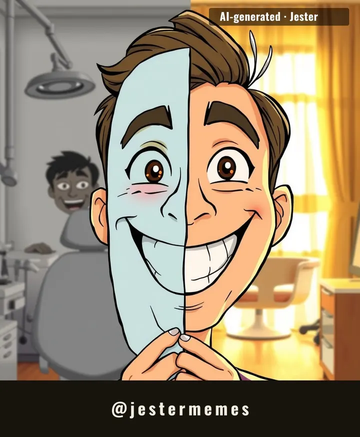 The real flex is dropping a car payment on teeth and finally having a reason to use them.