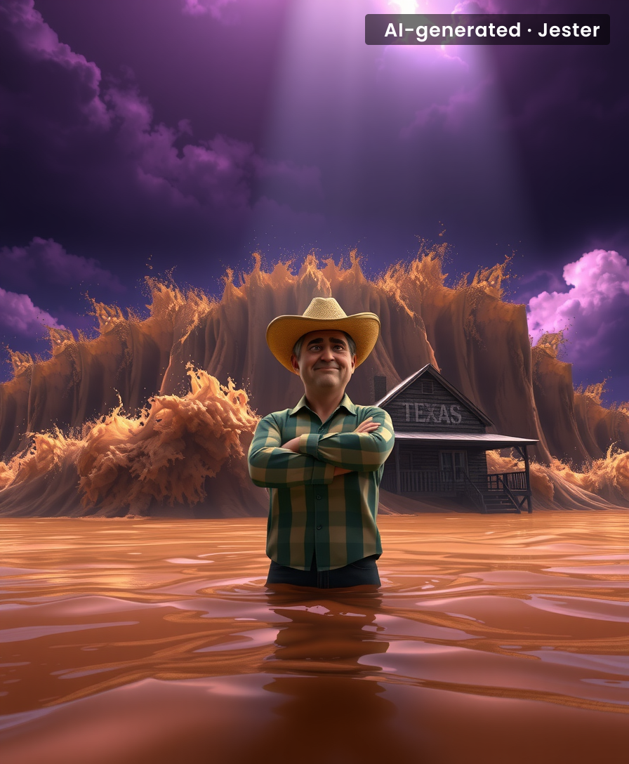 Uvalde is apparently America's real-life prequel to 'Waterworld'.