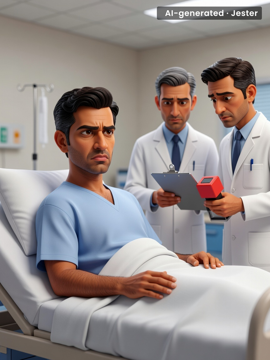 Legally dead for ten minutes — the only time an actor gets a real deadline on a role.